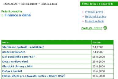 Obrázek 2 - Poradny a rozhovory